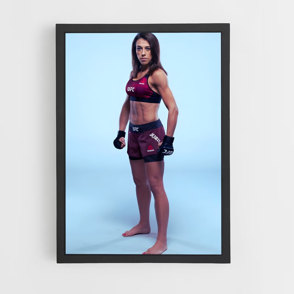 Poster Joanna de jedrzejczyk – affiche MMA (vue 2)